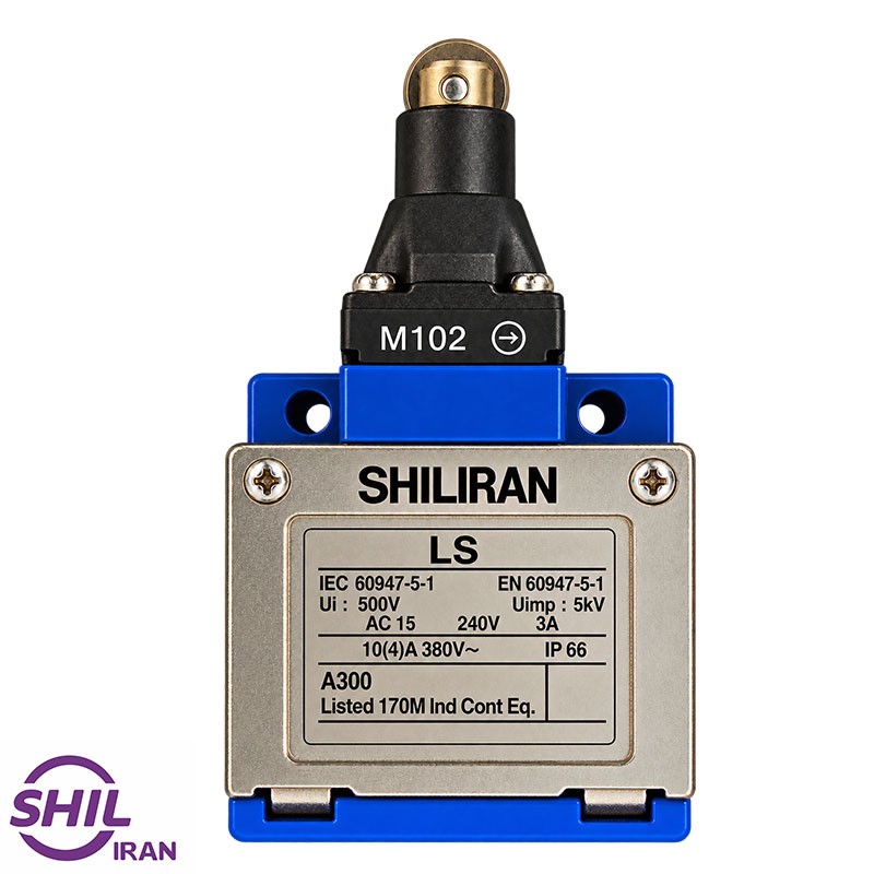 خرید لیمیت سوئیچ فلزی غلطکی فشاری LS-003 شیل ایران از شیل ایران