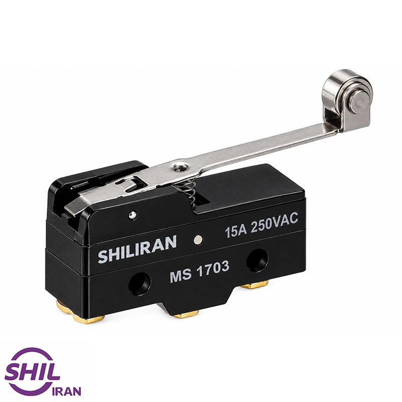 خرید میکروسوئیچ اهرمی غلطکی MS-1703 شیل ایران از شیل ایران