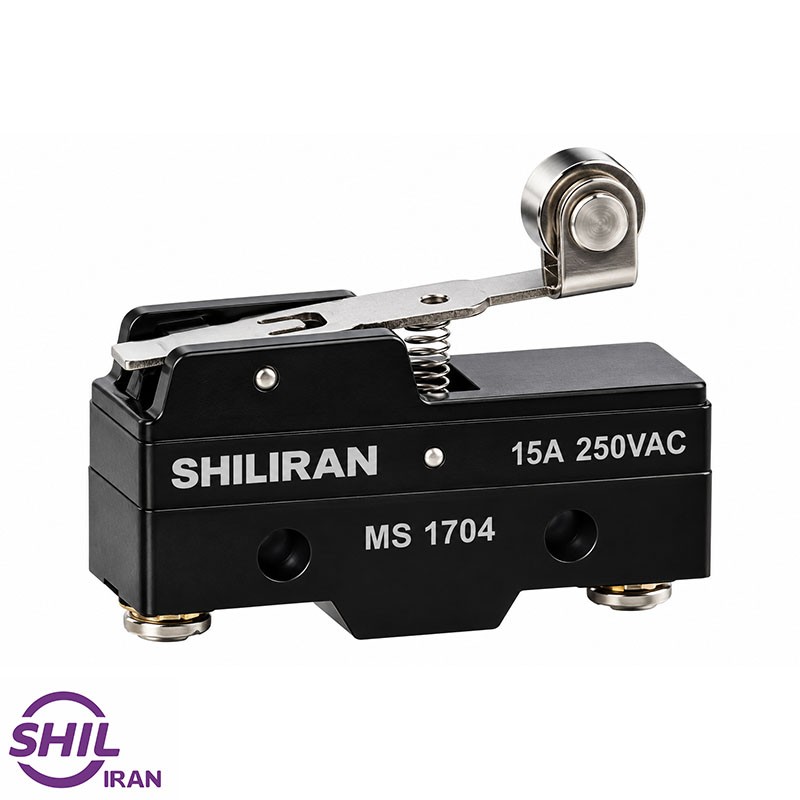 خرید میکروسوئیچ اهرمی غلطکی MS-1704 شیل ایران از شیل ایران