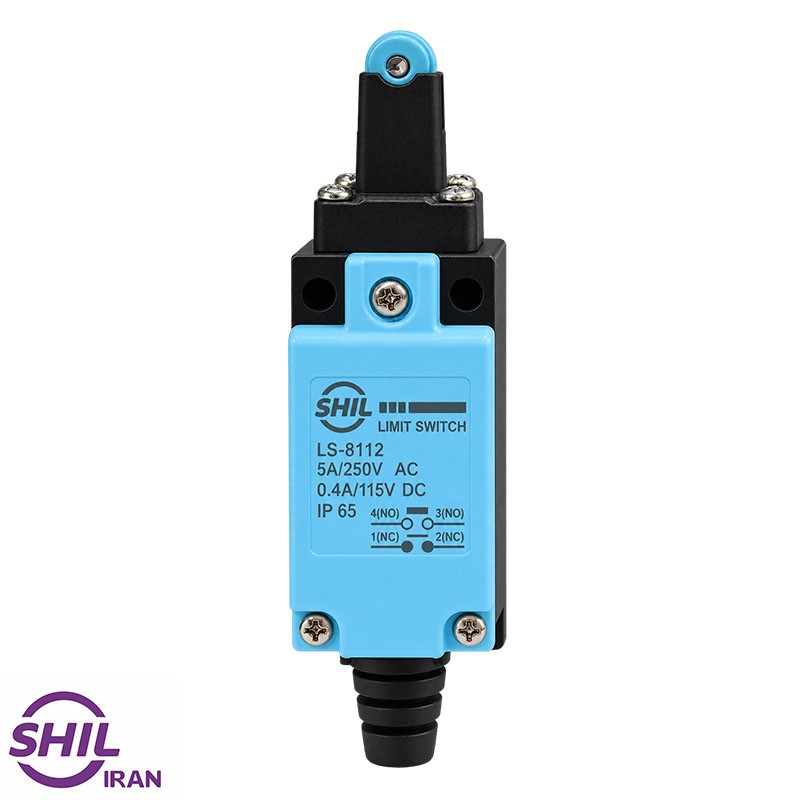 خرید لیمیت سوئیچ پلاستیکی غلطکی فشاری LS-8112 شیل ایران از شیل ایران