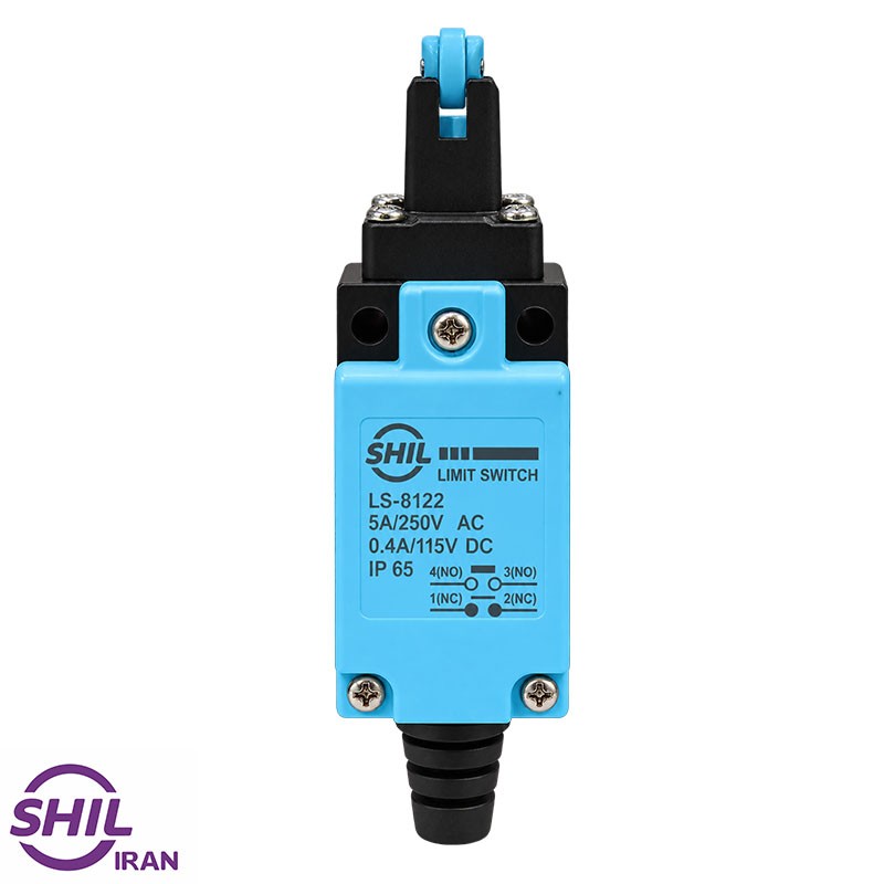 خرید لیمیت سوئیچ پلاستیکی غلطکی فشاری LS-8122 شیل ایران از شیل ایران